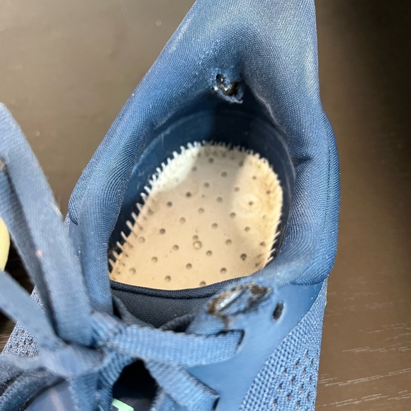 Hoka Arahi 7 Running Shoe Sneaker Women’s 10 Blue Mint Green - Picture 6 of 8